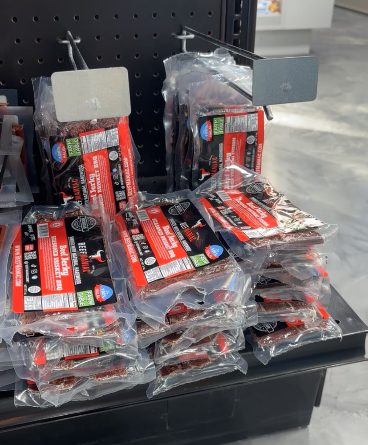 Beef Maniac In-Store Display